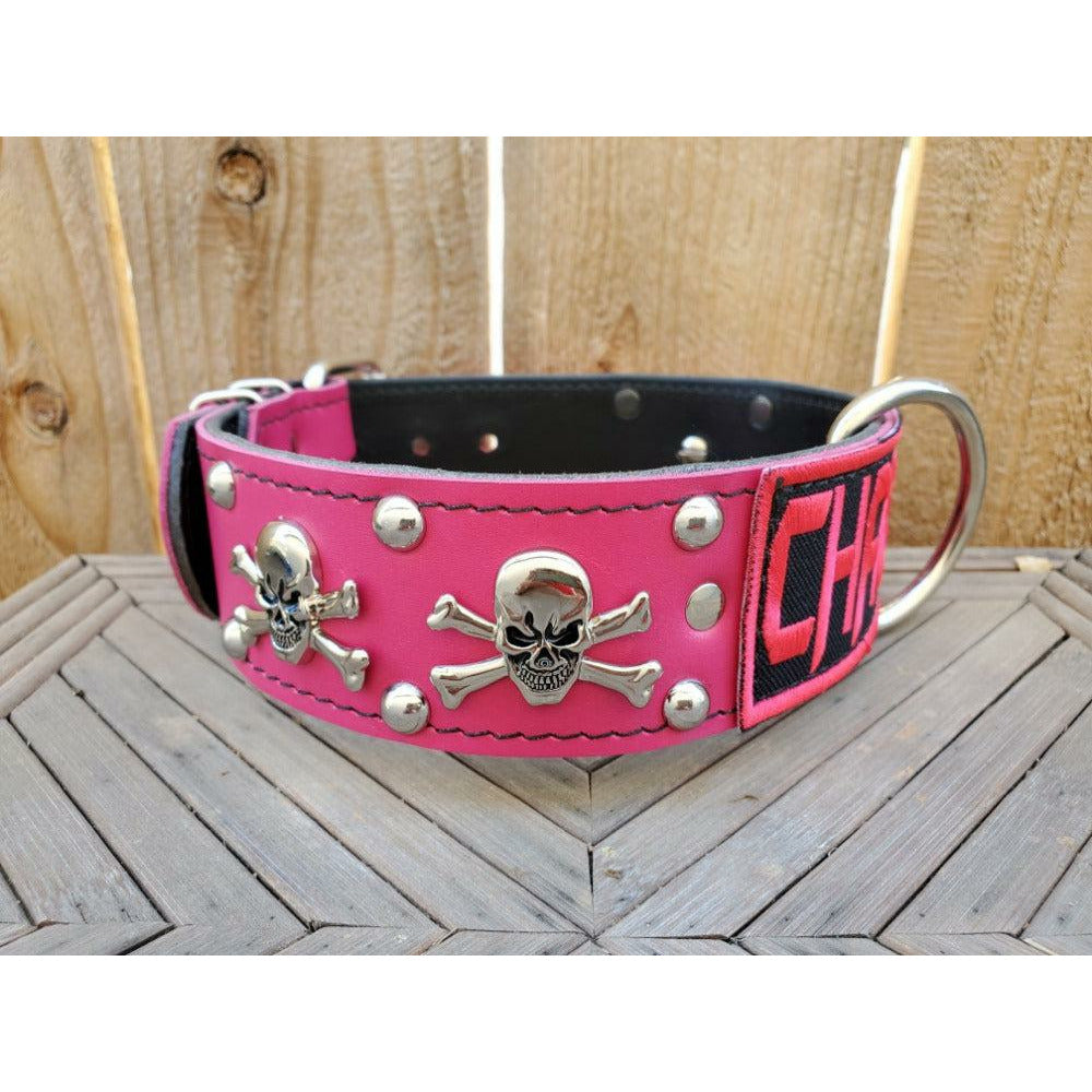 Versace Dog Collar Inspiration - Pink Dog Collar